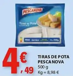 E.Leclerc Tiras de pota pescanova promoção