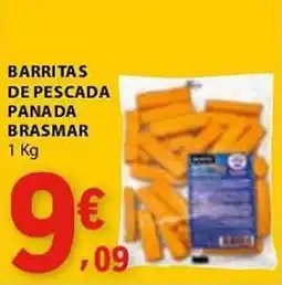 E.Leclerc Barritas de pescada panada brasmar promoção