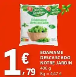 E.Leclerc Edamame descascado notre jardin promoção