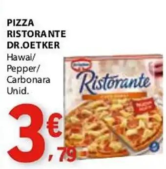 E.Leclerc Pizza ristorante dr.oetker promoção