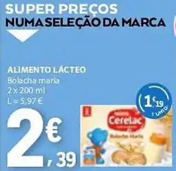 E.Leclerc Alimento lácteo promoção