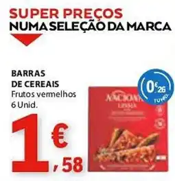 E.Leclerc Barras de cereais promoção