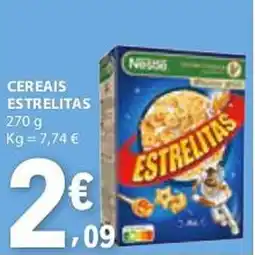 E.Leclerc Cereais estrelitas promoção
