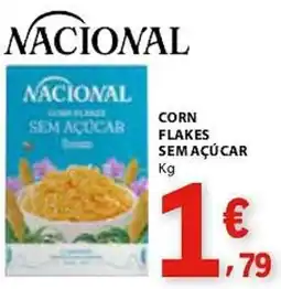E.Leclerc Corn flakes sem açúcar promoção