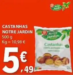 E.Leclerc Castanhas notre jardin promoção