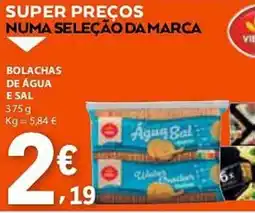 E.Leclerc Bolachas de água e sal promoção