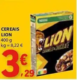 E.Leclerc Cereais lion promoção
