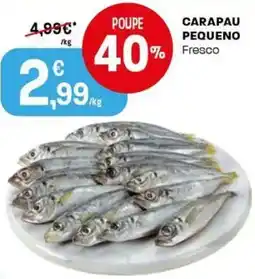 Intermarché Carapau pequeno promoção