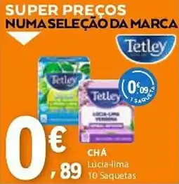 E.Leclerc Cha tetley promoção