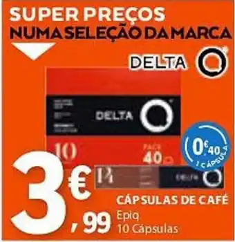 E.Leclerc Cápsulas de café promoção