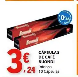 E.Leclerc Cápsulas de café buondi promoção