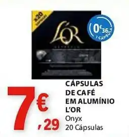 E.Leclerc Cápsulas de café em alumínio l'or promoção