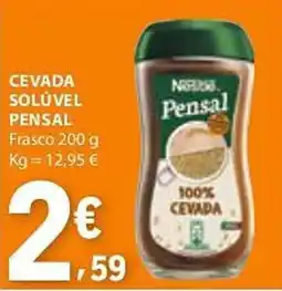 E.Leclerc Cevada solúvel pensal frasco promoção