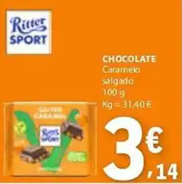 E.Leclerc Chocolate caramelo salgado promoção