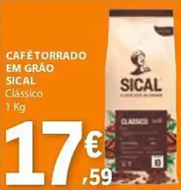 E.Leclerc Café torrado em grão sical clássico promoção