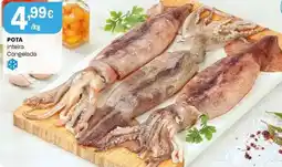 Intermarché Pota inteira congelada promoção