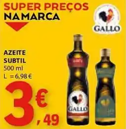 E.Leclerc Azeite subtil gallo promoção