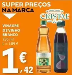 E.Leclerc Vinagre de vinho branco cristal promoção