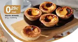 Intermarché Pastel de nata promoção
