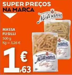 E.Leclerc Massa fusilli la molisana promoção