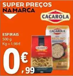 E.Leclerc Espirais caçarola promoção