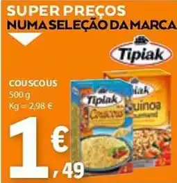 E.Leclerc Couscous tipiak promoção