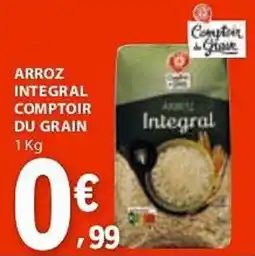 E.Leclerc Arroz integral comptoir du grain promoção