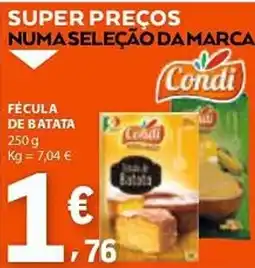 E.Leclerc Fécula de batata Condi promoção