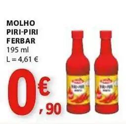 E.Leclerc Molho piri-piri ferbar promoção