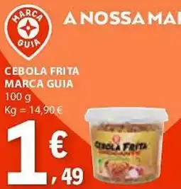 E.Leclerc Cebola frita marca guia promoção