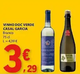 E.Leclerc Vinho doc verde casal garcia branco promoção