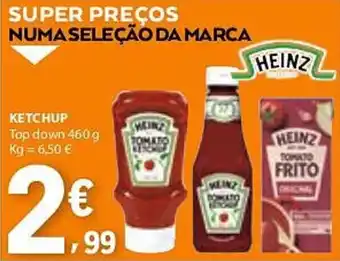 E.Leclerc Ketchup heinz promoção