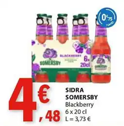 E.Leclerc Sidra somersby promoção