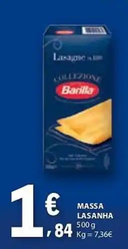 E.Leclerc Massa lasanha promoção