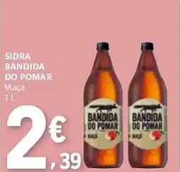 E.Leclerc Sidra bandida do pomar maçã promoção