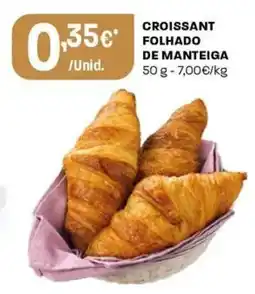 Intermarché Croissant folhado de manteiga promoção