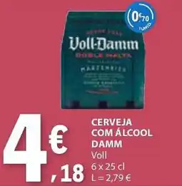 E.Leclerc Cerveja com álcool damm voll promoção