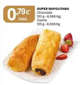 Intermarché Super napolitana chocolate promoção