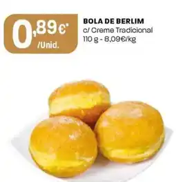 Intermarché Bola de berlim c/ creme tradicional promoção