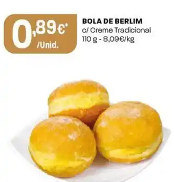 Intermarché Bola de berlim c/ creme tradicional promoção