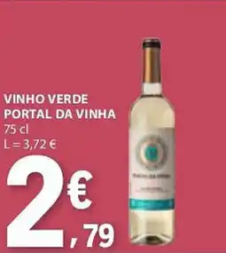 E.Leclerc Vinho verde portal da vinha promoção