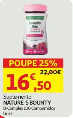 Auchan Suplemento NATURE-S BOUNTY promoção