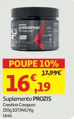 Auchan Suplemento PROZIS promoção