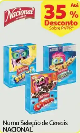 Auchan Numa Seleção de Cereais NACIONAL promoção