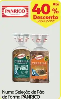 Auchan Numa Seleção de Pão de Forma PANRICO promoção