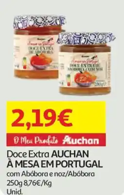 Auchan Doce Extra AUCHAN À MESA EM PORTUGAL promoção