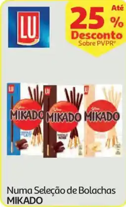 Auchan Numa Seleção de Bolachas MIKADO promoção