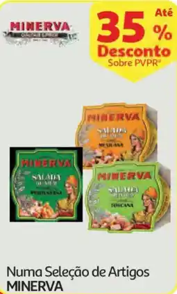 Auchan Numa Seleção de Artigos MINERVA promoção