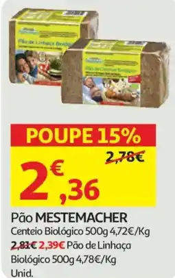 Auchan Pão MESTEMACHER promoção