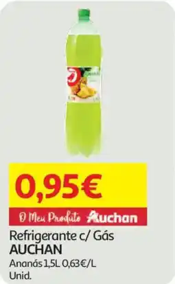 Auchan Refrigerante c/ Gás AUCHAN Ananás promoção